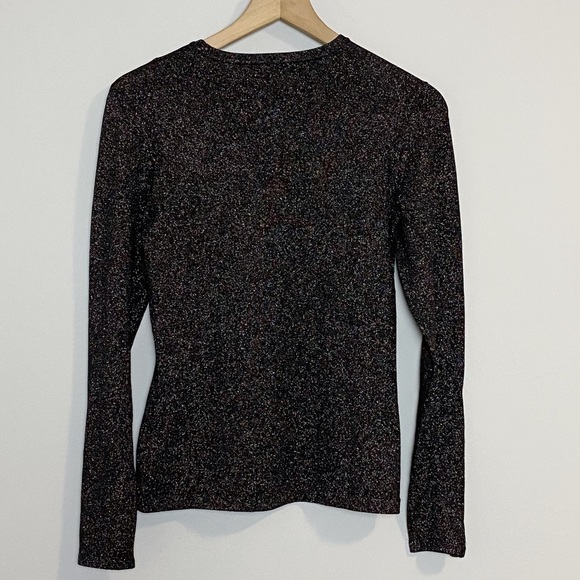 J. McLaughlin NWOT Jamey Metallic Shimmer Sweater - Picture 8 of 9